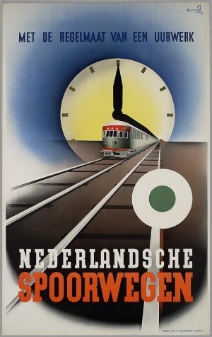 Nederlandse Spoorwegen Poster
